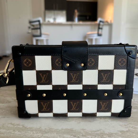 Trunk clutch Louis Vuitton unique - Picture 7 of 10